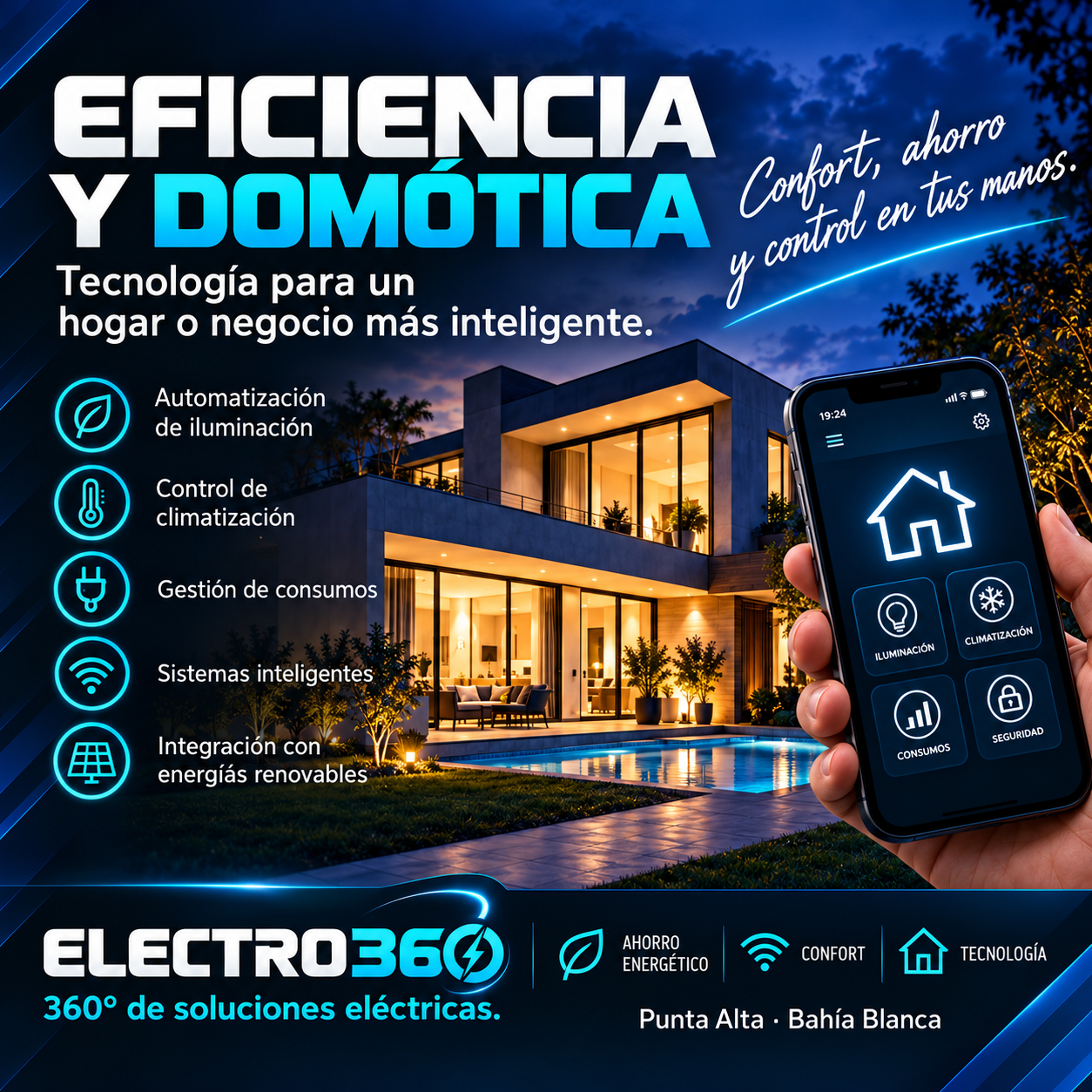Eficiencia y domótica Electro360